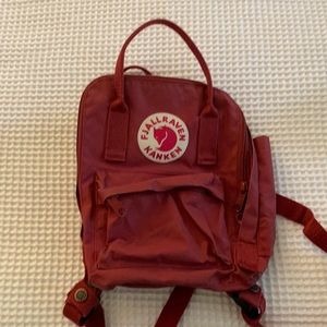 Fjallraven Baby Backpack Red